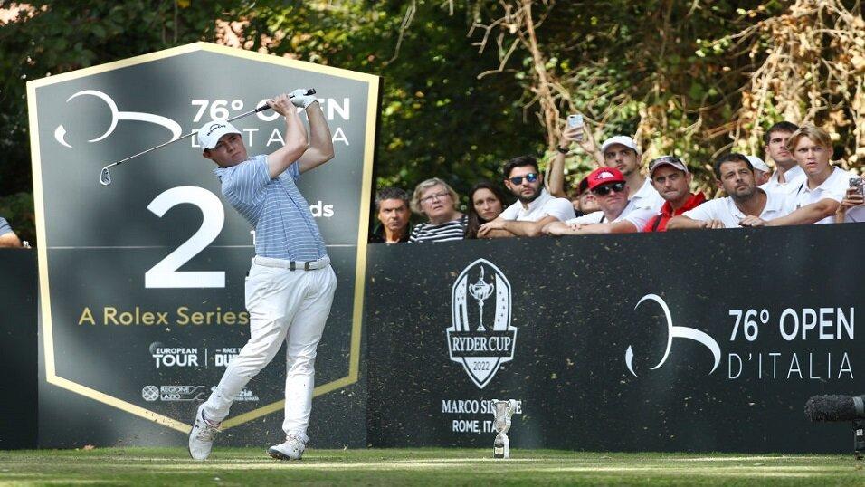 Matt Fitzpatrick at the Italian Open